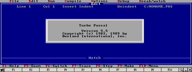 Turbo Pascal 5.5