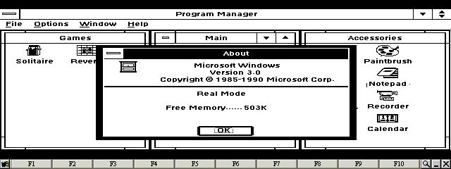 Microsoft Windows 3.0