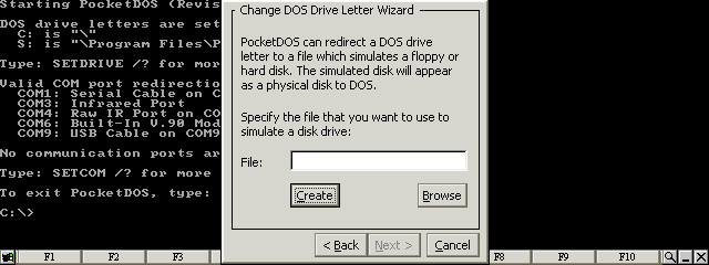 Press the Create button
